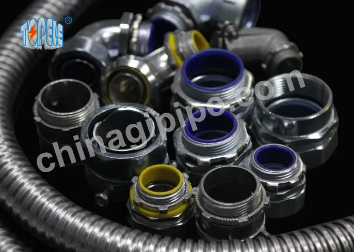 ضغط نوع موصل مستقيم لقنوات مرنة الفولاذ الزنك يموت الصب