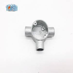 20mm 25mm 32mm BS4568 صندوق دائري حديدي مرن